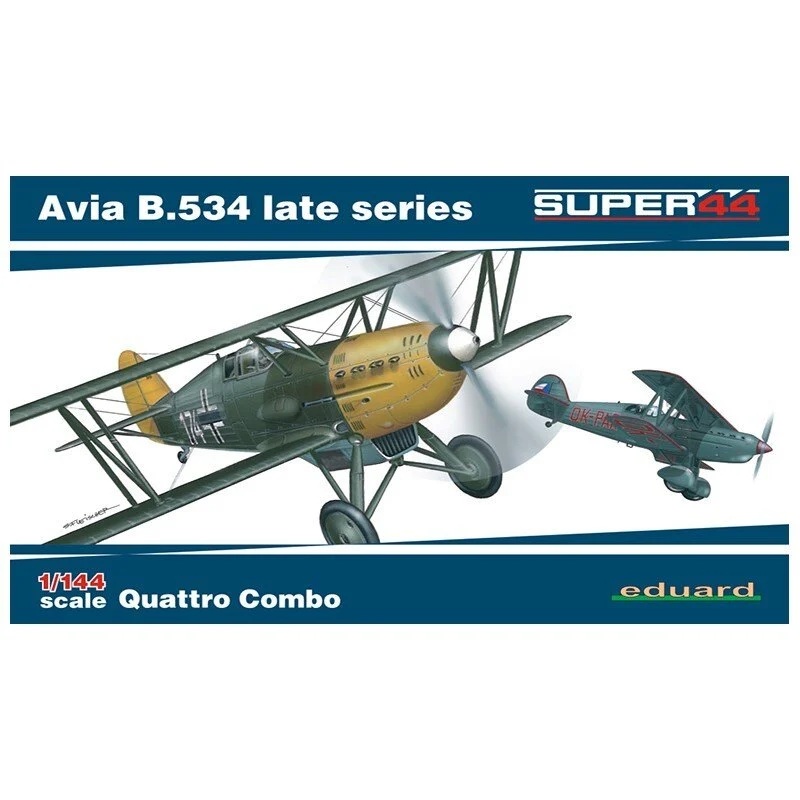 Maqueta Eduard 04452 Avia B.534 Serie Tarde Quattro Combo 1/144 3 Maqueta Eduard 04452 Avia B.534 Serie Tarde Quattro Combo 1/144