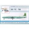 F-rsin Maqueta Douglas DC-7C. Decals T.A.I. 2 F-rsin Maqueta Douglas DC-7C. Decals T.A.I. -Maquetas de aviones 1/72 Ventas f rsin frp3998 douglas dc 7c decals t a i