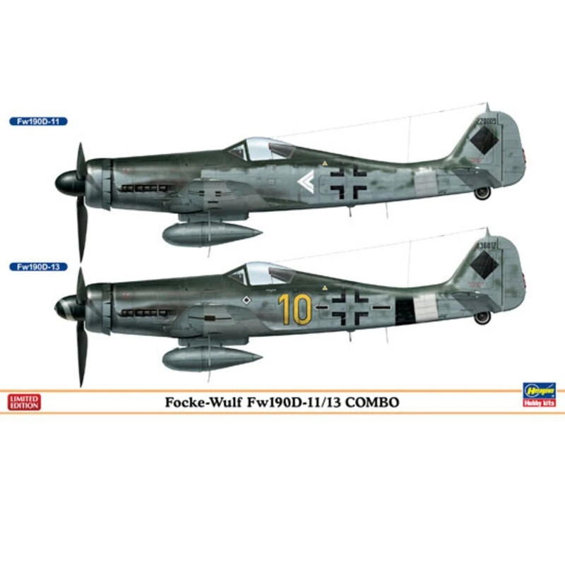 Hasegawa Maqueta Combo FW190D-11/13 4 Hasegawa Maqueta Combo FW190D-11/13 - Imagen 2