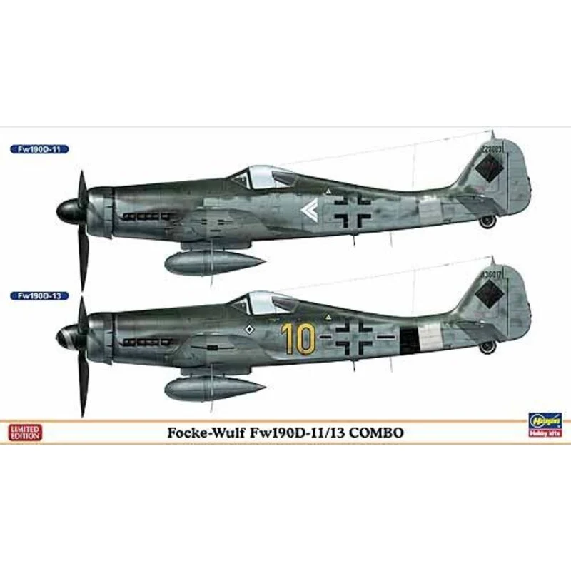 Hasegawa Maqueta Combo FW190D-11/13 3 Hasegawa Maqueta Combo FW190D-11/13
