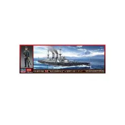 Hasegawa Maqueta IJN Mikasa 120 Aniversario + Figura