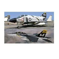 Hasegawa Maqueta Combo F-4J & F / A-18E 1/72