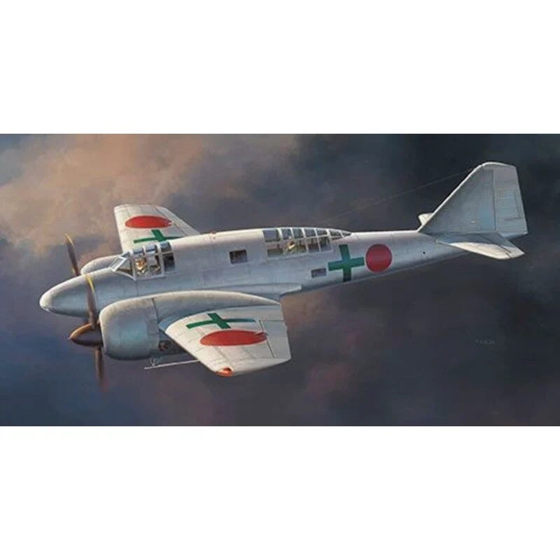 Hasegawa Maqueta Mitsubishi Ki46-II TIPO 100 Comandante Avión De Reconocimiento (DINA) Cruz Verde 3 Hasegawa Maqueta Mitsubishi Ki46-II TIPO 100 Comandante Avión De Reconocimiento (DINA) Cruz Verde