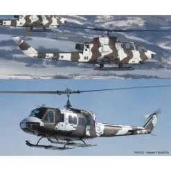 Hasegawa Bell AH-1S Cobra Chopper Y Bell UH-1H Iroquois CAMUFLAJE DE INVIERNO (Dos Kits En La Caja)