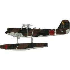Hasegawa Maqueta Kawanishi E7K1 TIPO 94 MODELO 1 Hidroavión De Reconocimiento KAMOI Con CATAPULT