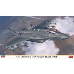 Hasegawa Maqueta Lockheed-Martin F-35A Lightning II "MODO BESTIA"