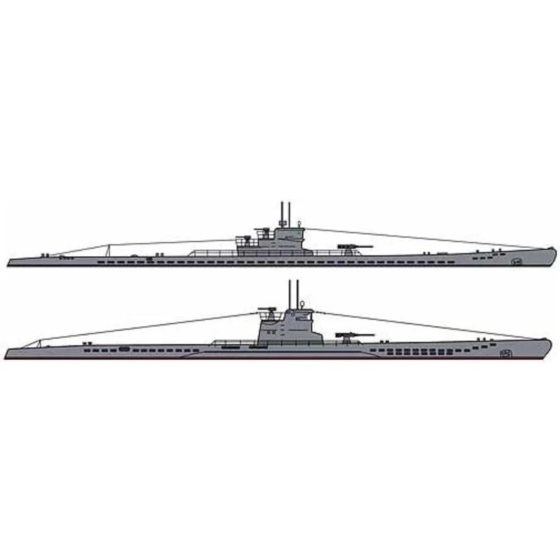 Hasegawa Maqueta Submarino Alemán U-BOAT Tipo VII C / IXC Aces U-Boat 3 Hasegawa Maqueta Submarino Alemán U-BOAT Tipo VII C / IXC Aces U-Boat