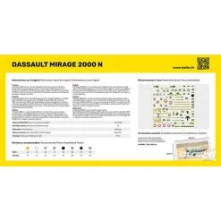 Heller Maqueta STARTER KIT Mirage 2000 N 11 Heller Maqueta STARTER KIT Mirage 2000 N -Maquetas de aviones 1/72 Ventas heller 1000563210 starter kit mirage 2000 n 3