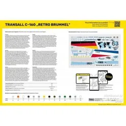 Heller Maqueta Kit De Inicio Transall C-160 Retro Brummel 9 Heller Maqueta Kit De Inicio Transall C-160 Retro Brummel -Maquetas de aviones 1/72 Ventas heller 1000563580 kit de inicio transall c 160 retro brummel 3
