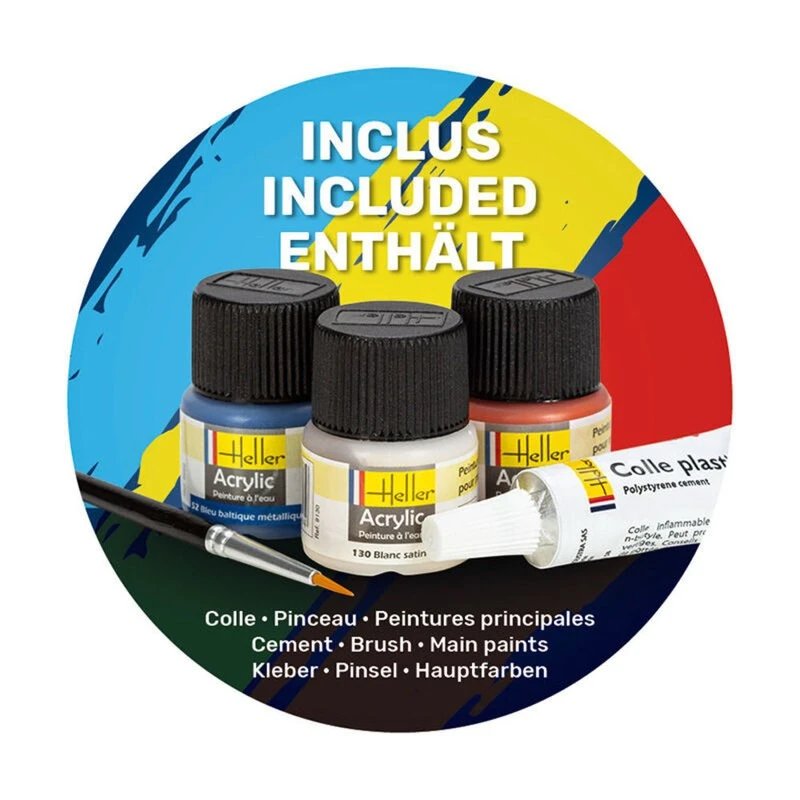 Heller Maqueta STARTER KIT A.S. 51 Horsa+ Paratroopers 4 Heller Maqueta STARTER KIT A.S. 51 Horsa+ Paratroopers - Imagen 2