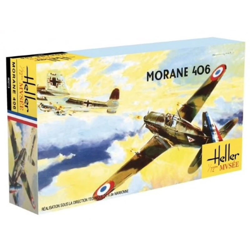 Heller Maqueta Morane 406C1 Musee Special Edition 3 Heller Maqueta Morane 406C1 Musee Special Edition