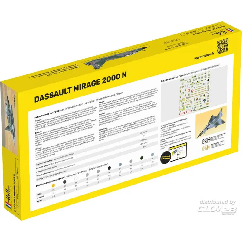 Heller Maqueta Dassault Mirage 2000N 4 Heller Maqueta Dassault Mirage 2000N - Imagen 2