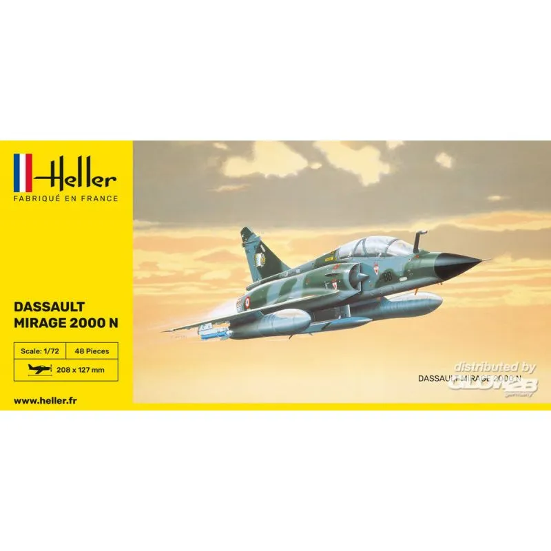 Heller Maqueta Dassault Mirage 2000N 5 Heller Maqueta Dassault Mirage 2000N - Imagen 3