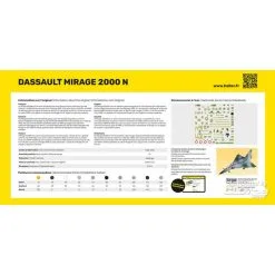 Heller Maqueta Dassault Mirage 2000N 11 Heller Maqueta Dassault Mirage 2000N -Maquetas de aviones 1/72 Ventas heller he80321 dassault mirage 2000n 3