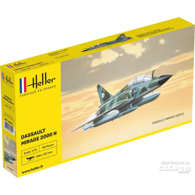 Heller Maqueta Dassault Mirage 2000N 3 Heller Maqueta Dassault Mirage 2000N