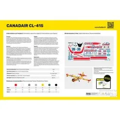 Heller Maqueta Starter Kit Canadair Cl-415 10 Heller Maqueta Starter Kit Canadair Cl-415 -Maquetas de aviones 1/72 Ventas heller hell56370 starter kit canadair cl 415 3