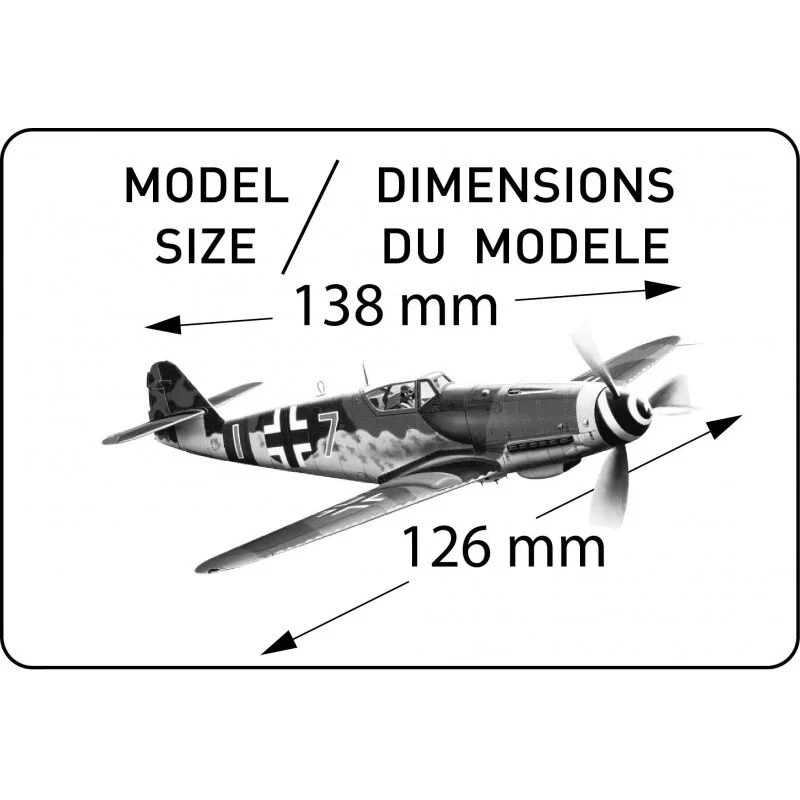 Heller Maqueta Messerschmitt 109 K - 4 4 Heller Maqueta Messerschmitt 109 K - 4 - Imagen 2