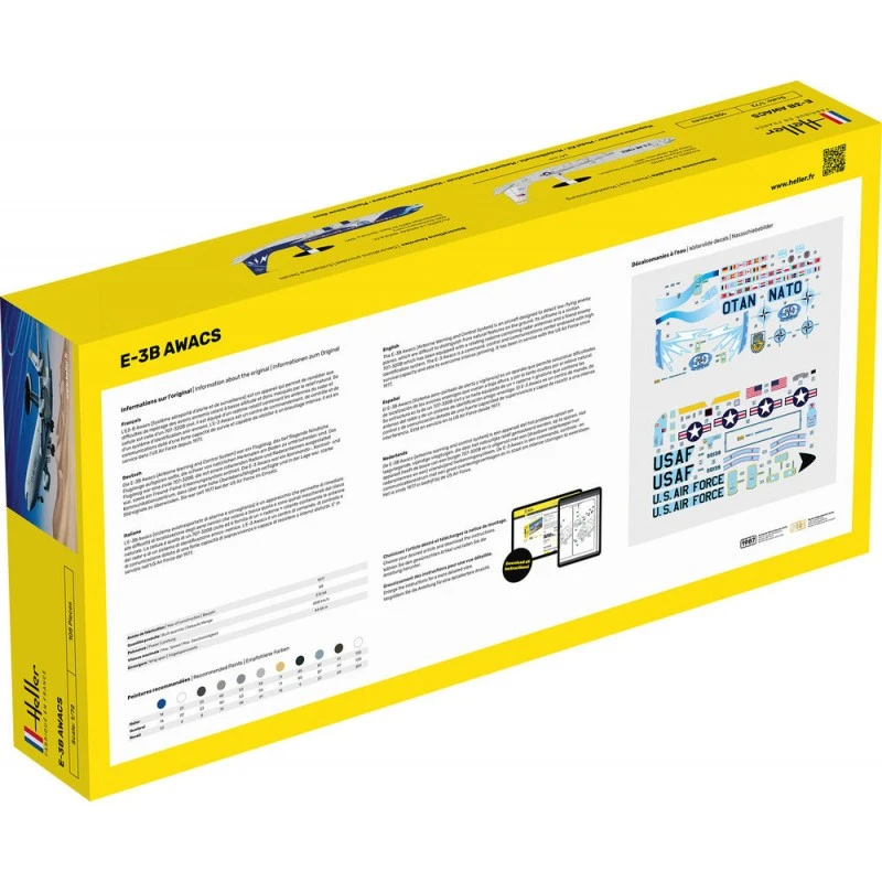 Heller Maqueta Boeing E-3 A / C Awacs 4 Heller Maqueta Boeing E-3 A / C Awacs - Imagen 2