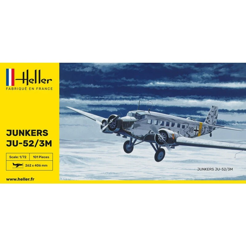 Heller Maqueta Junkers Ju 52 1:72 5 Heller Maqueta Junkers Ju 52 1:72 - Imagen 3