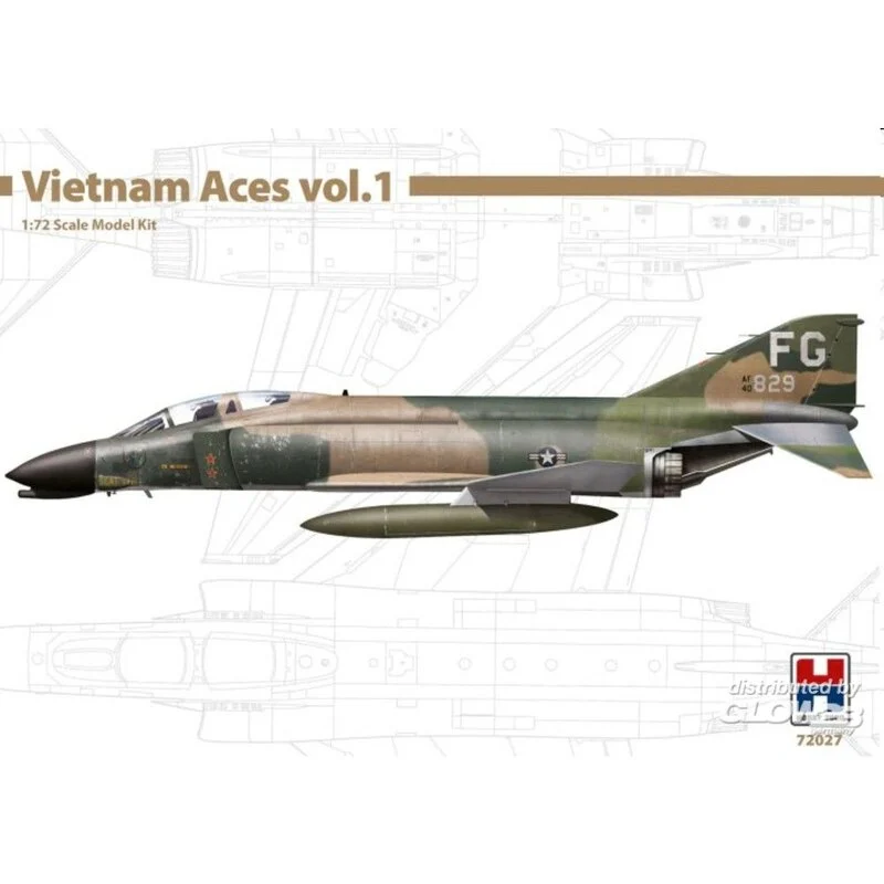 Hobby 2000 Maqueta F-4C Phantom II - Vietnam Aces Vol.1 3 Hobby 2000 Maqueta F-4C Phantom II - Vietnam Aces Vol.1