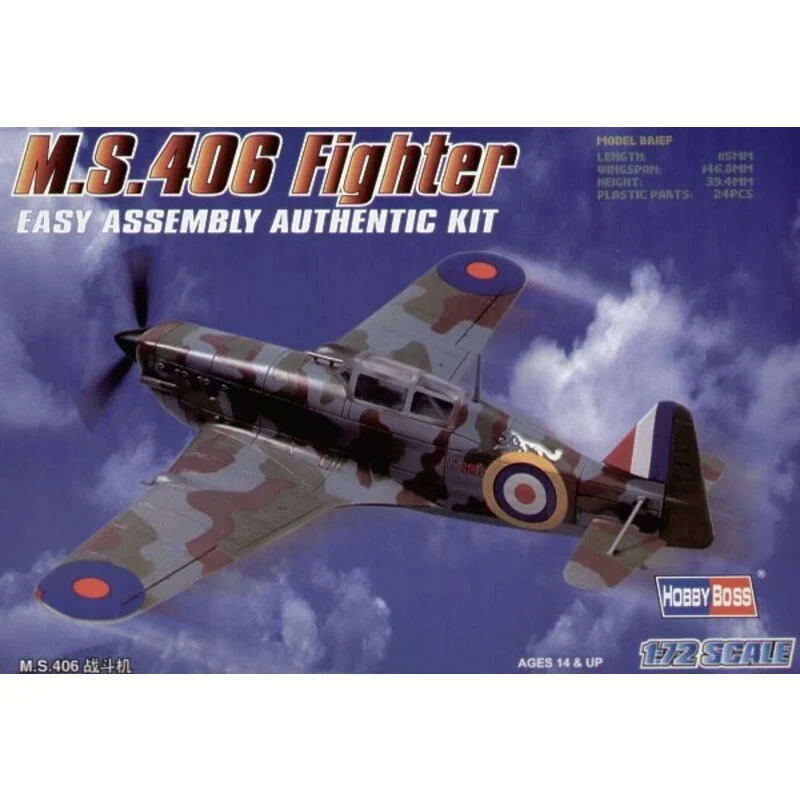 Hobby Boss Maqueta Morane Saulnier MS.406 4 Hobby Boss Maqueta Morane Saulnier MS.406 - Imagen 2