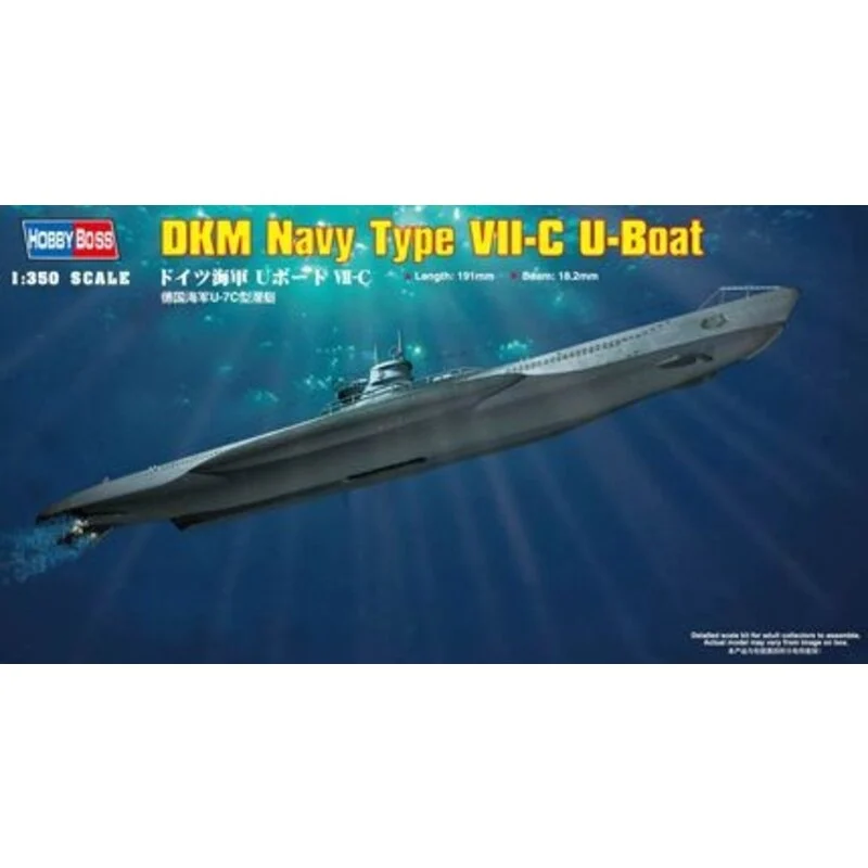 Hobby Boss Maqueta DKM Type VIIC U-Boat 3 Hobby Boss Maqueta DKM Type VIIC U-Boat