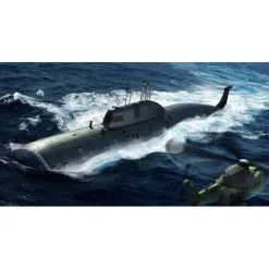 Hobby Boss Maqueta Armada Rusa SSN Akula Class Submarine Attack 6 Hobby Boss Maqueta Armada Rusa SSN Akula Class Submarine Attack -Maquetas de aviones 1/72 Ventas hobby boss hb83525 armada rusa ssn akula class submarine attack 1