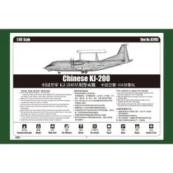 Hobby Boss Maqueta Shaanxi KJ-200 'Moth' AWACS 15 Hobby Boss Maqueta Shaanxi KJ-200 'Moth' AWACS -Maquetas de aviones 1/72 Ventas hobby boss hb83903 shaanxi kj 200 moth awacs 3