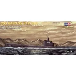 Hobby Boss Maqueta USS SS-212 Gato 1941 Submarine (submarines)