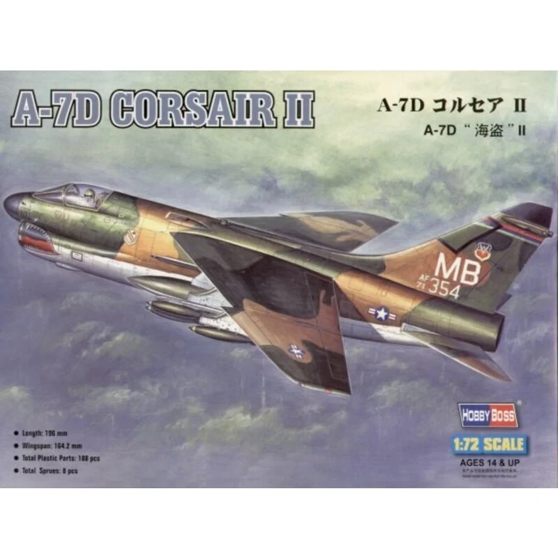 Hobby Boss Maqueta Vought A-7D Corsair II 3 Hobby Boss Maqueta Vought A-7D Corsair II