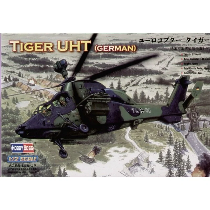 Hobby Boss Maqueta Eurocopter EC665 Tiger 3 Hobby Boss Maqueta Eurocopter EC665 Tiger