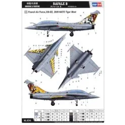 Hobby Boss Maqueta Dassault Rafale B -Maquetas de aviones 1/72 Ventas hobby boss hb87245 dassault rafale b 2