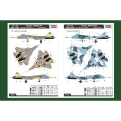 Hobby Boss Maqueta Russian T-50 PAK-FA -Maquetas de aviones 1/72 Ventas hobby boss hb87257 russian t 50 pak fa 3