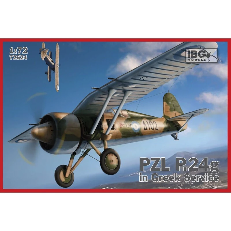 IBG Maqueta PZL P.24G-Servicio Griego 3 IBG Maqueta PZL P.24G-Servicio Griego