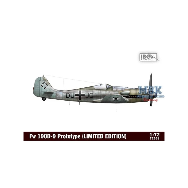 IBG-Modellbau Maqueta Fw 190D-9 Prototype (limited Edition) 3 IBG-Modellbau Maqueta Fw 190D-9 Prototype (limited Edition)