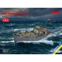 ICM KFK Kriegsfischkutter, Barco Polivalente Alemán De La Segunda Guerra Mundial (moldes 100% Nuevos)