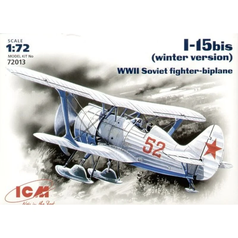 ICM Maqueta Polikarpov I-15bis Russian Aircraft With Skis 3 ICM Maqueta Polikarpov I-15bis Russian Aircraft With Skis