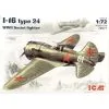 ICM Maqueta Polikarpov I-16 Type 24 With Wheels 1 ICM Maqueta Polikarpov I-16 Type 24 With Wheels -Maquetas de aviones 1/72 Ventas icm icm72071 polikarpov i 16 type 24 with wheels
