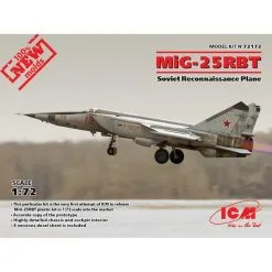 ICM Mikoyan MiG-25RBT Soviet Reconnaissance Plane (100% New Molds) In The End Of 60s The Mikoyan Design Bureau Was Developed The Wor