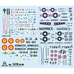 Italeri Maqueta AV-8A Harrier 22 Italeri Maqueta AV-8A Harrier -Maquetas de aviones 1/72 Ventas italeri i1410 av 8a harrier 8