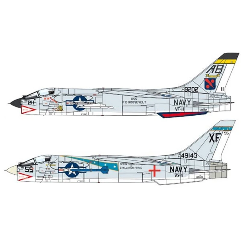 Italeri Maqueta Cruzado F-8E 5 Italeri Maqueta Cruzado F-8E - Imagen 3