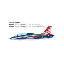 Italeri Maqueta MB 339 Juego Frecce Tricolori -Maquetas de aviones 1/72 Ventas italeri i1461 mb 339 juego frecce tricolori 6