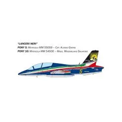 Italeri Maqueta MB 339 Juego Frecce Tricolori -Maquetas de aviones 1/72 Ventas italeri i1461 mb 339 juego frecce tricolori 7
