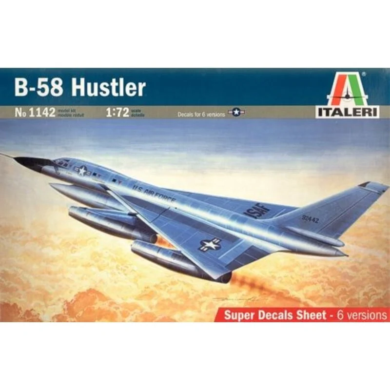 Italeri Maqueta Convair B-58 Hustler (re-release) 3 Italeri Maqueta Convair B-58 Hustler (re-release)
