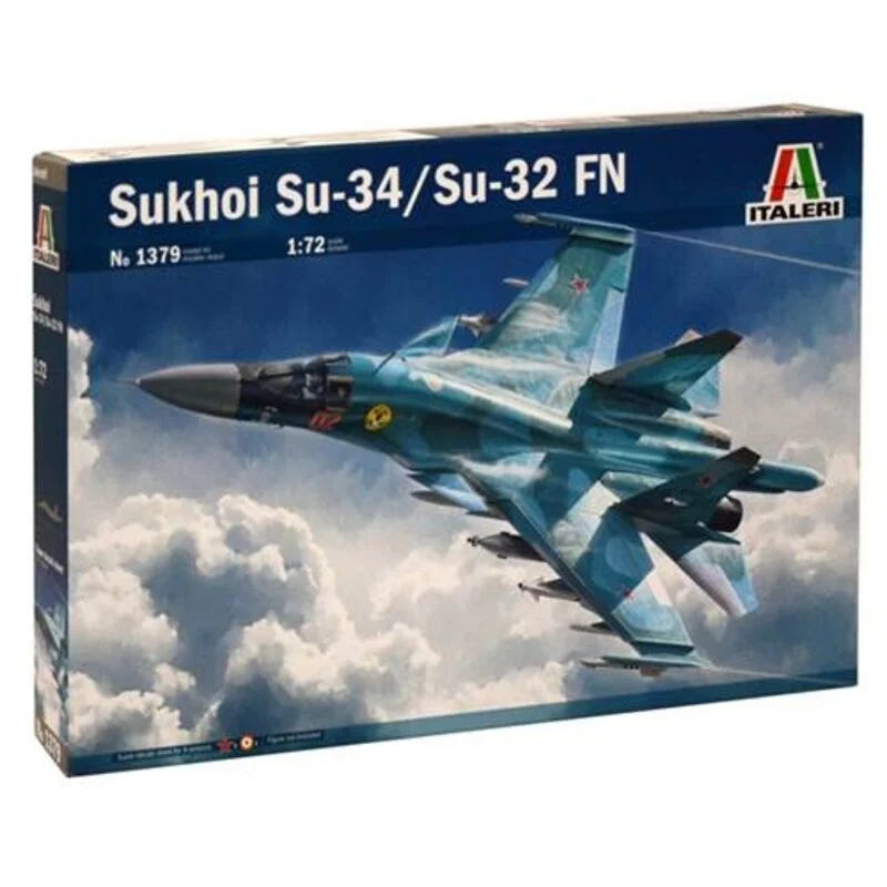 Italeri Maqueta Sukhoi Su-34 / Su-22 FN Fullback 3 Italeri Maqueta Sukhoi Su-34 / Su-22 FN Fullback