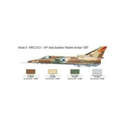 Italeri Maqueta Kfir C.2 / C.7 1/72 -Maquetas de aviones 1/72 Ventas italeri ital1408 kfir c 2 c 7 1 72 5