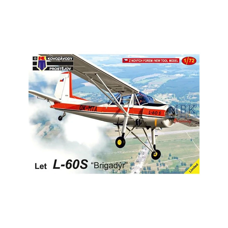 Kovozavody Prostejov Maqueta Let L-60S "Brigadýr" 3 Kovozavody Prostejov Maqueta Let L-60S "Brigadýr"