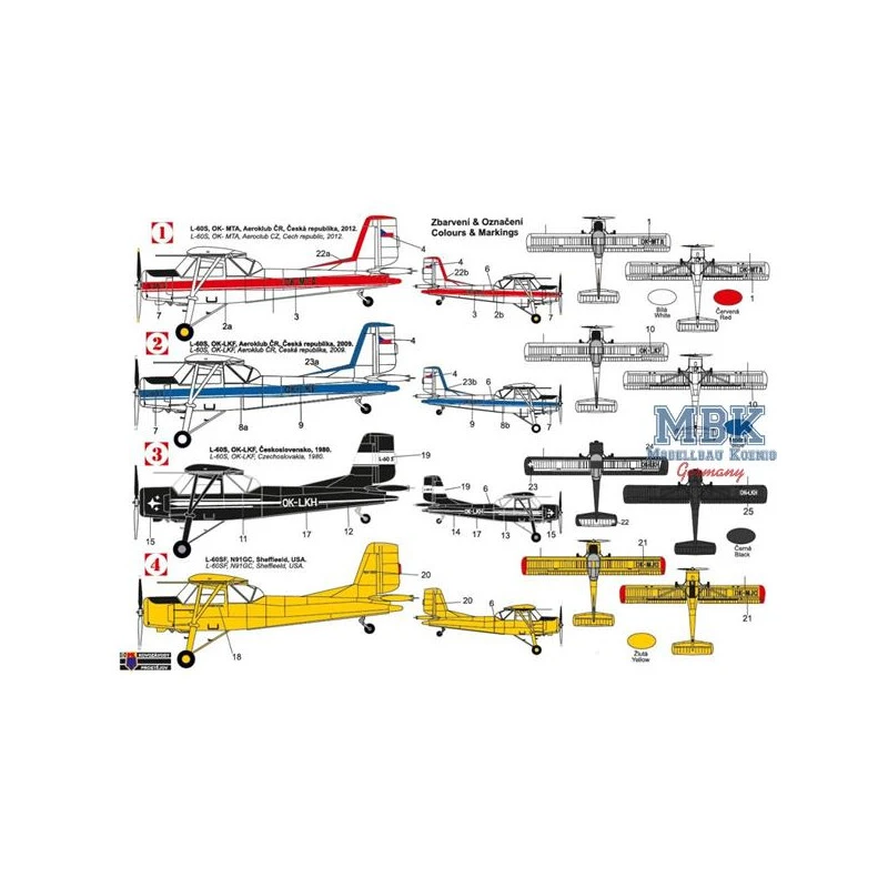 Kovozavody Prostejov Maqueta Let L-60S "Brigadýr" 4 Kovozavody Prostejov Maqueta Let L-60S "Brigadýr" - Imagen 2