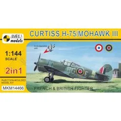 MARK I Models Curtiss H-75 / Mohawk III 'French & British Fighter' (2en1 2 Kits En 1 Caja) (Francés AF, RAF) El Curtiss H-75 Fue La Versión De