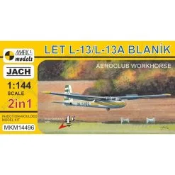 MARK I Models Maqueta Deje Que L-13 / L-13A Blanik Aeroclub Workhorse (2 Kits En 1)